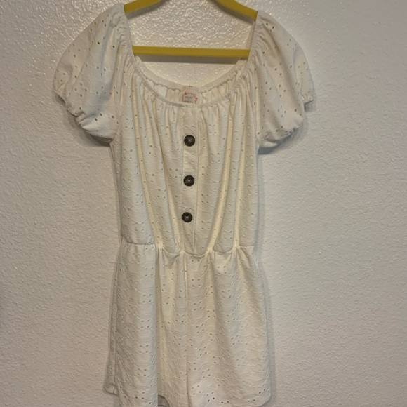 (4) GIRLS SUMMER ROMPERS SZ.12 - Picture 4 of 6